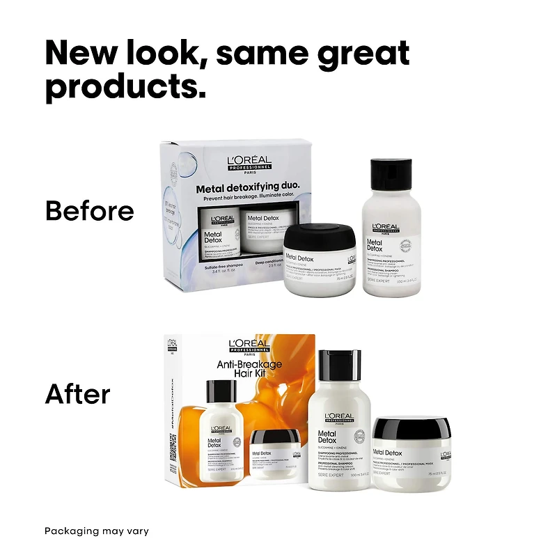 Mini Metal Detox Shampoo & Hair Mask Starter Set