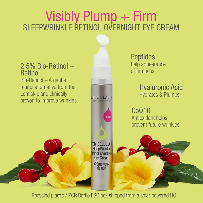 STEM CELLULAR™  SleepWrinkle Retinol Eye Cream