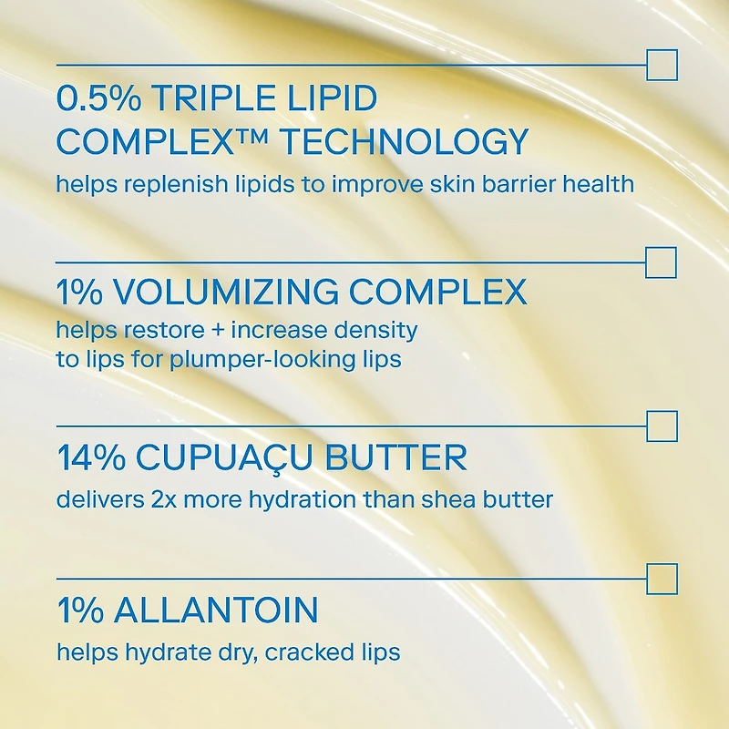 Soin pour les lèvres Triple Lipid Barrier+