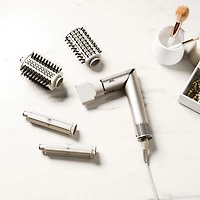 Sèche-cheveux et outil polyvalent de coiffage FlexStyle™ de Shark pour les cheveux droits et ondulés