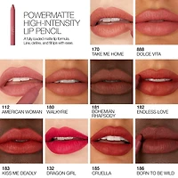 Crayon à lèvres longue tenue haute intensité Powermatte
