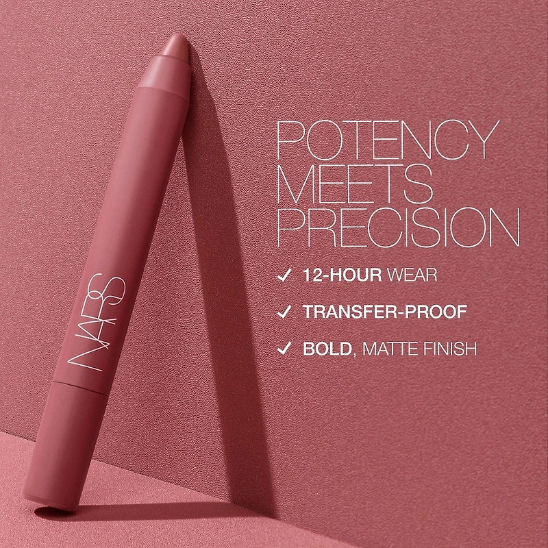 Crayon à lèvres longue tenue haute intensité Powermatte