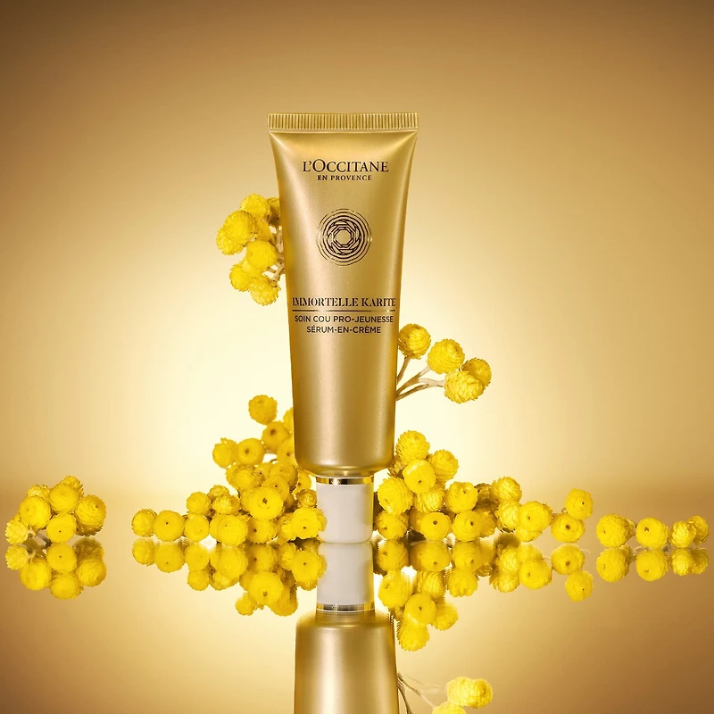 Crème pour le cou Immortelle au beurre de karité