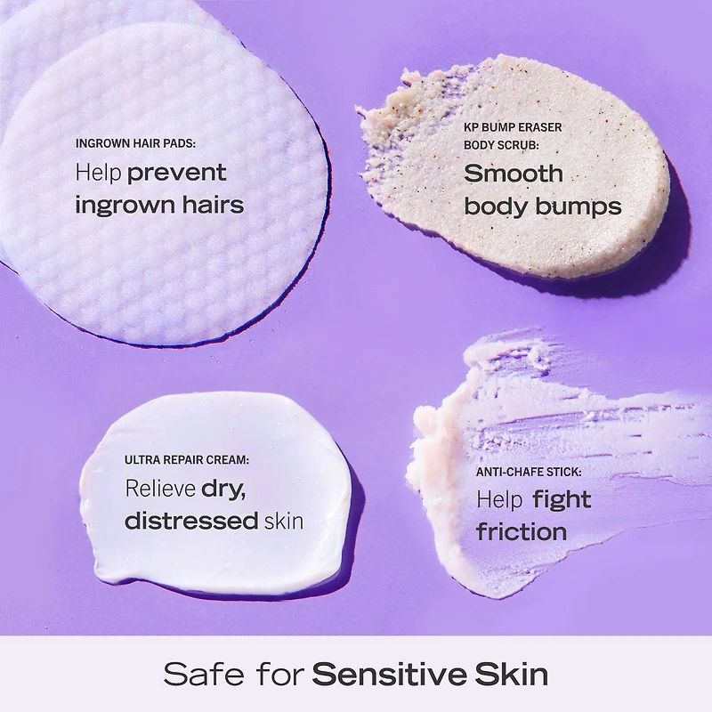 Ensemble-cadeau des fêtes d’essentiels pour le corps Smooth Skin Season