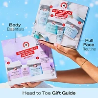 Ensemble-cadeau des fêtes d’essentiels pour le corps Smooth Skin Season