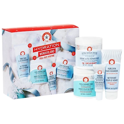 Ensemble-cadeau des Fêtes Hydratation Wonderland – Rituel complet pour le visage