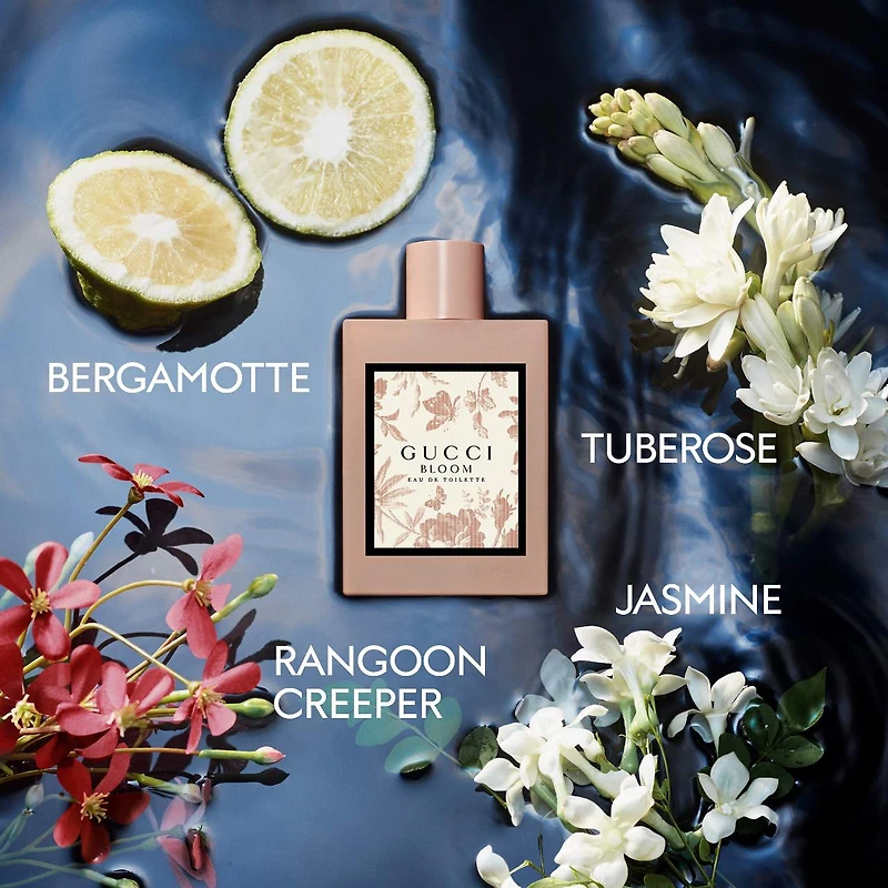 Eau de toilette Bloom avec jasmin, tubéreuse et néroli