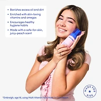 Kids & Teen Multi-Vitamin Cleanser with Vitamins B5 B3 (Niacinamide)