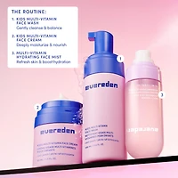 Nettoyant aux multivitamines pour enfants avec vitamines B5 et B3 (niacinamide)