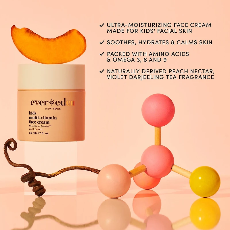 Crème pour le visage multivitamines pour enfants