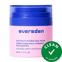 Kids & Teen Multi-Vitamin Face Cream with Vitamin E, B3, B5 (Niacinamide) Squalane