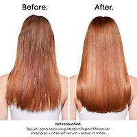 Shampoing Absolut Repair à réparation moléculaire pour cheveux très abîmés