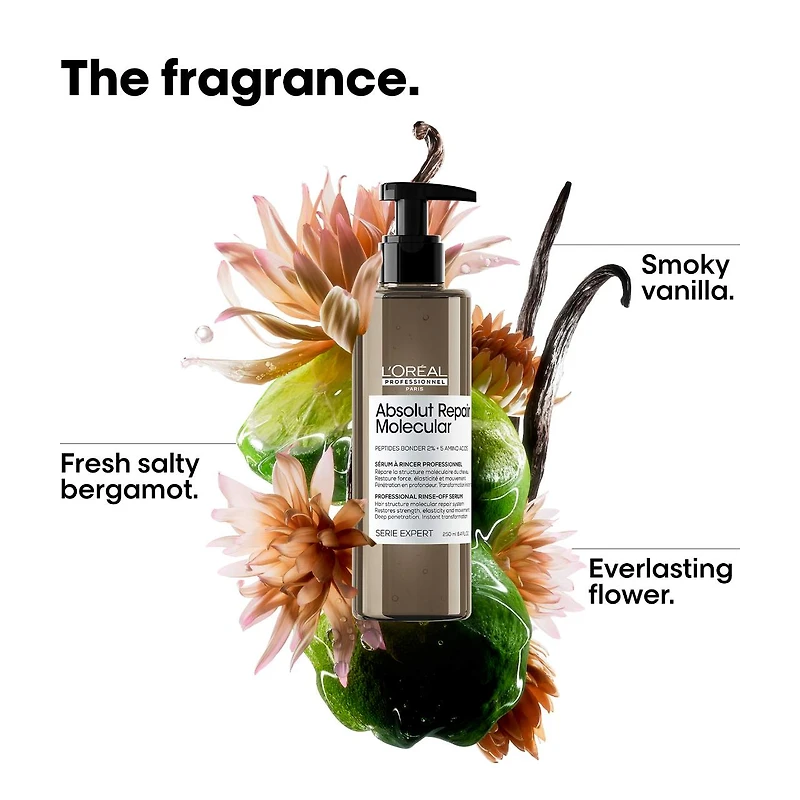 Sérum à rincer Absolut Repair à réparation moléculaire pour cheveux abîmés