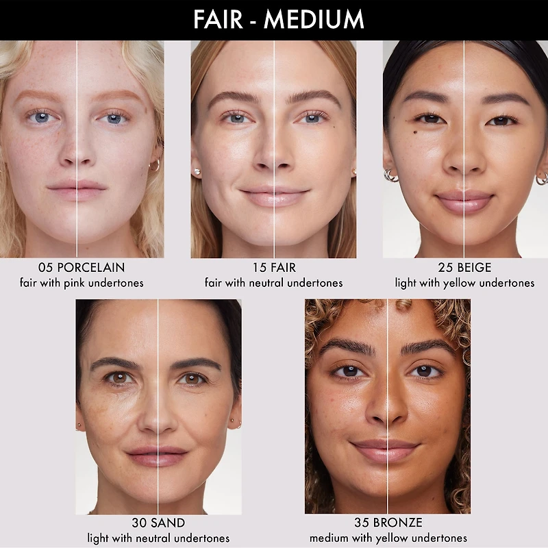 Fond de teint poudre cuite polyvalent pour le visage Microsmooth