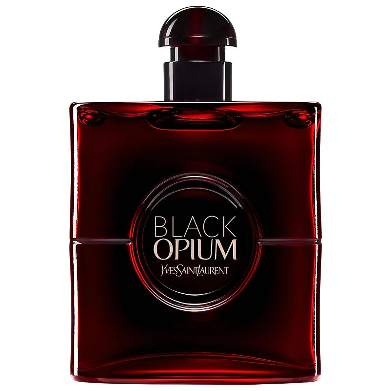 Eau de parfum Black Opium Over Red avec des notes cerise et café