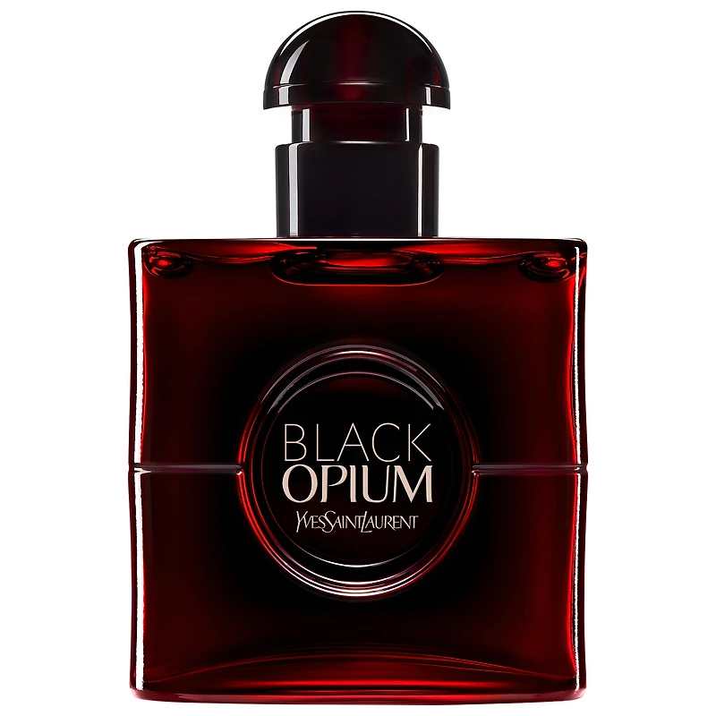 Eau de parfum Black Opium Over Red avec des notes cerise et café