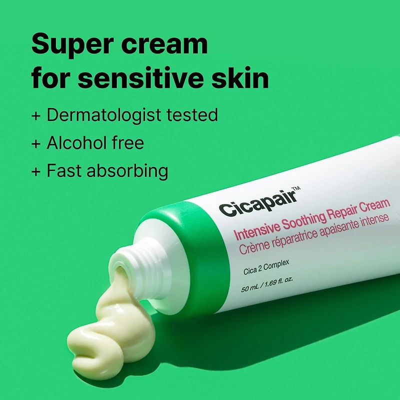 Hydratant peau sensible Cicapair™ pour les rougeurs