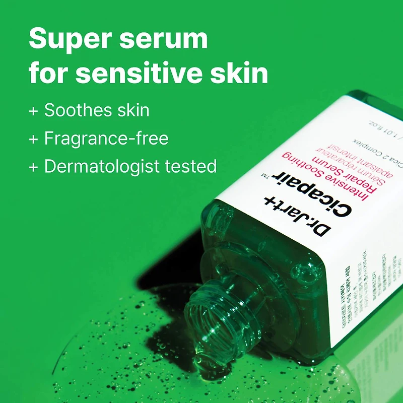 Sérum pour peau sensible Cicapair pour la rougeur et la réparation de la barrière cutanée  						