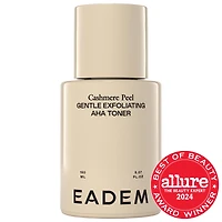 Cashmere Peel Gentle AHA + PHA Exfoliating Toner with 9% Lactic, Azelaic, Tranexamic Acids