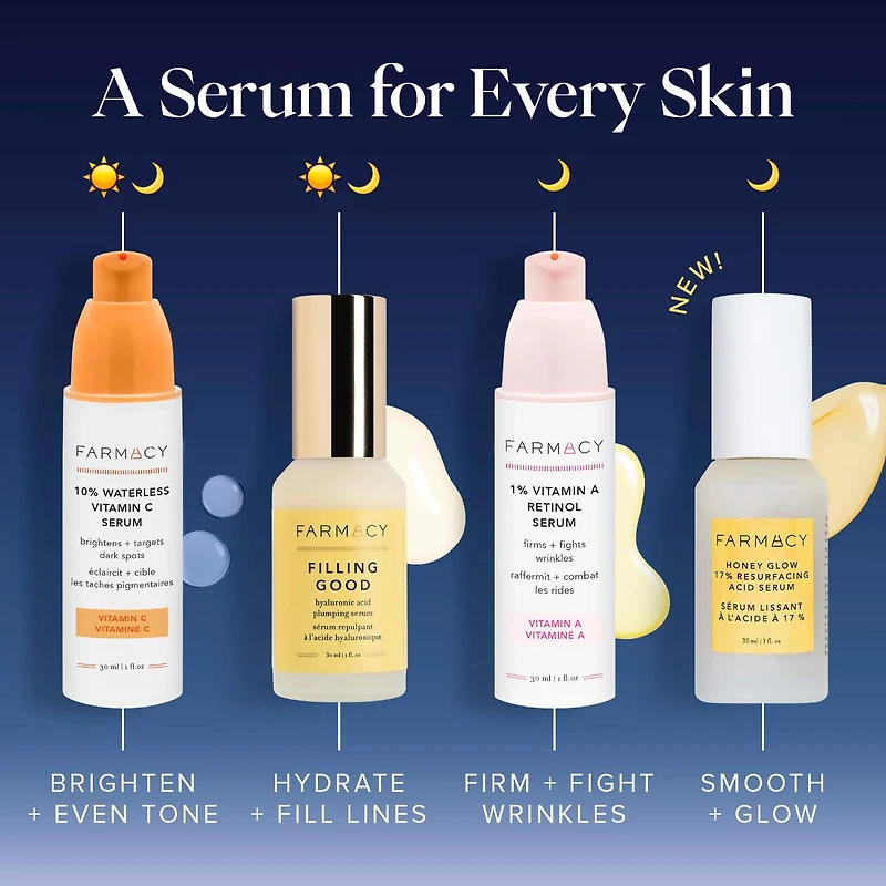 Honey Glow 17% AHA + BHA Resurfacing Acid Serum