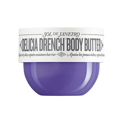 Sol de Janeiro Mini Delícia Drench™ Deeply Moisturizing Body Butter for Dry Skin 2.5 oz / 75 mL