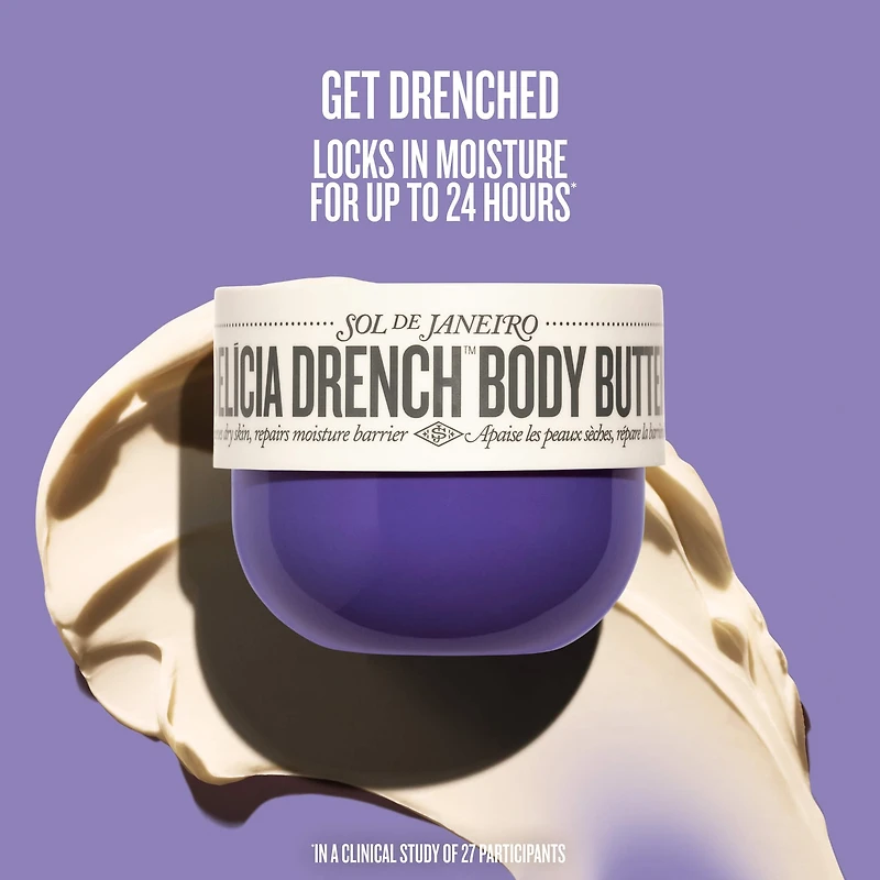 Delícia Drench™ Deeply Moisturizing Body Butter for Dry Skin
