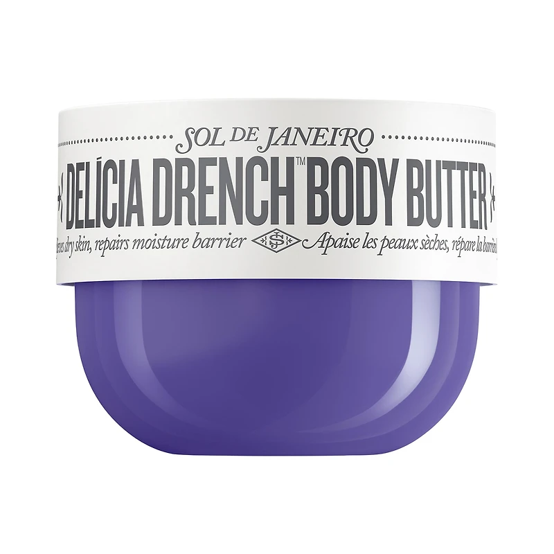 Beurre pour le corps Delícia Drench™ une hydratation intense et réparer la barrière cutanée