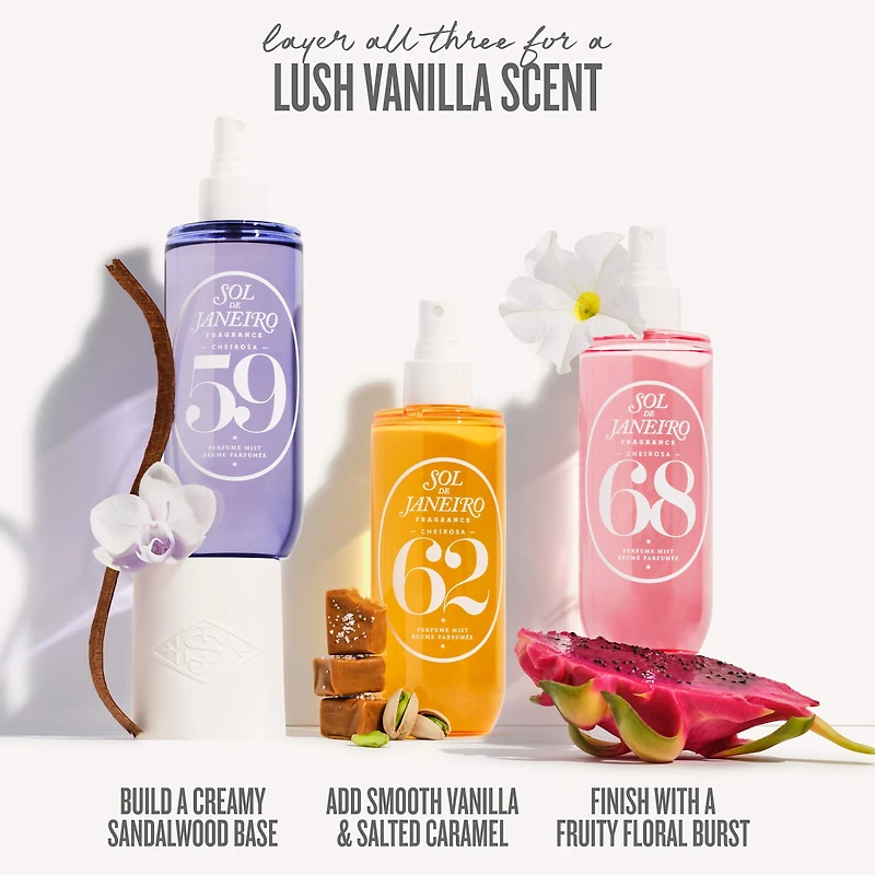 Cheirosa 59 Delicia Hair & Body Refillable Perfume Mist