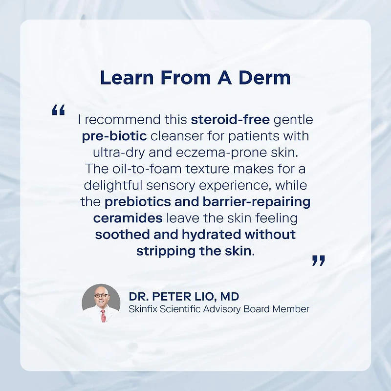 Eczema+ Pre-Biotic Foaming Oil Cleanser