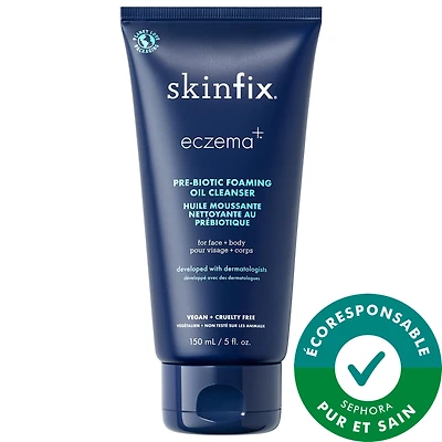 Huile moussante nettoyante au prébiotique Eczéma+