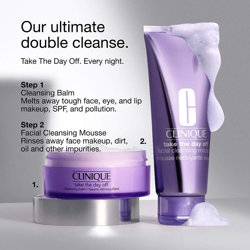 Take The Day Off™ Facial Mousse Cleanser