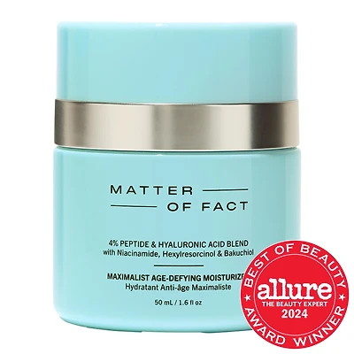 MAXIMALIST AGE-DEFYING RICH MOISTURIZER with 4% Peptide & Hyaluronic Acid Blend