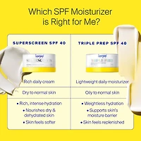 Superscreen Rich Hydrating Cream SPF 40 Moisturizer Face Sunscreen