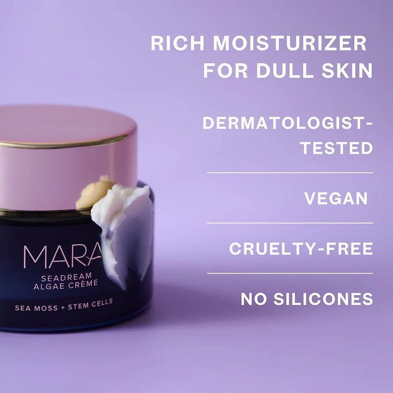 SeaDream Algae Creme Moisturizer for Firming & Tightening with Sea Moss + Peptides