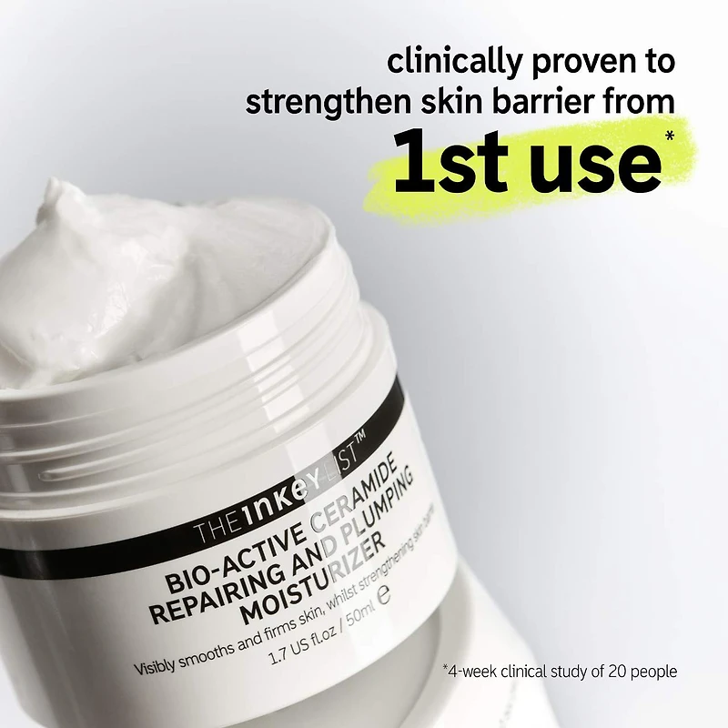 Hydratant réparateur et repulpant aux céramides bioactifs + renforcement de la barrière cutanée