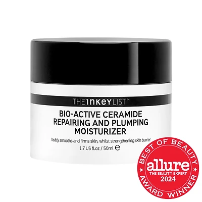 The INKEY List Bio-Active Ceramide Repairing and Plumping Moisturizer + Barrier Strengthening 1.7 oz