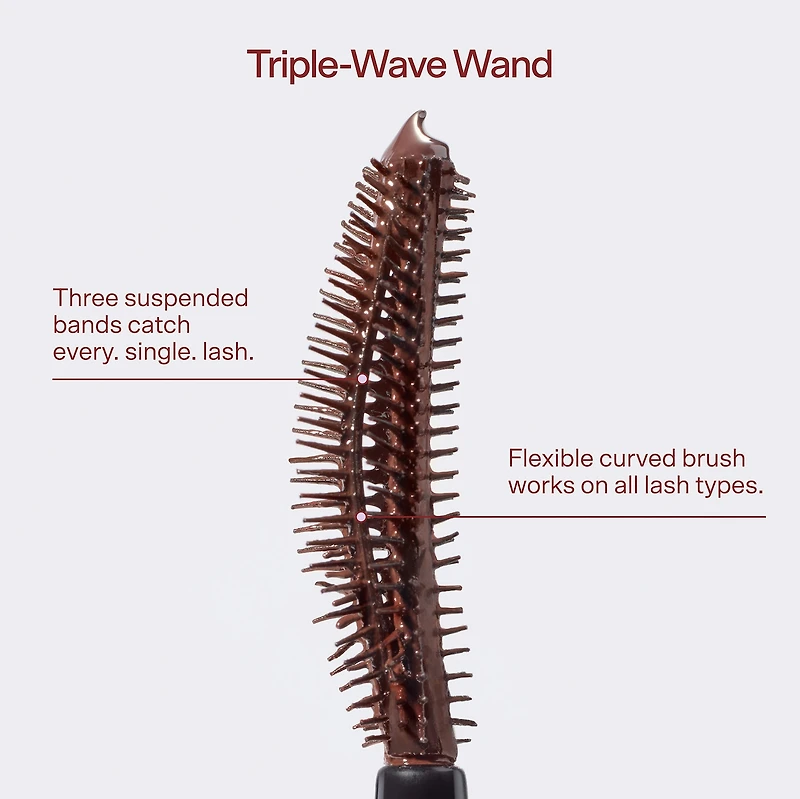 MakeWaves® Lengthening + Volumizing Mascara