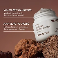 Super Volcanic AHA Pore Clearing Clay Mask