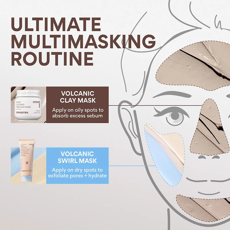 Super Volcanic AHA Pore Clearing Clay Mask