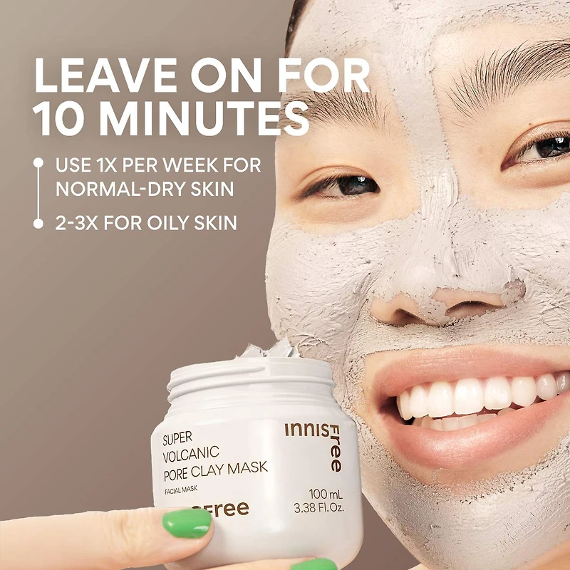 Super Volcanic AHA Pore Clearing Clay Mask