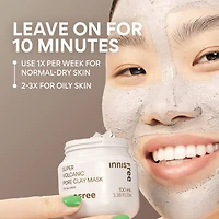 Super Volcanic AHA Pore Clearing Clay Mask