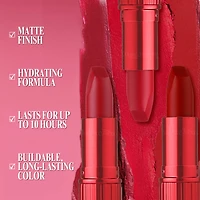 Rouge à lèvres hydratant mat Revolution