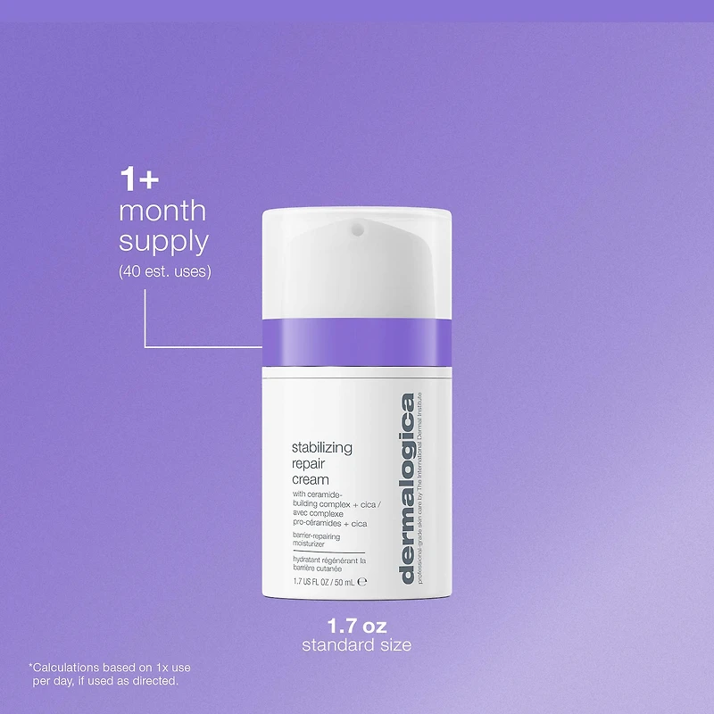 Stabilizing Repair Cream Moisturizer with Squalane and Cica