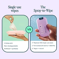The Mini Everywhere Spray-to-Wipe - with Prebiotics + Vitamins C&E for All Skin