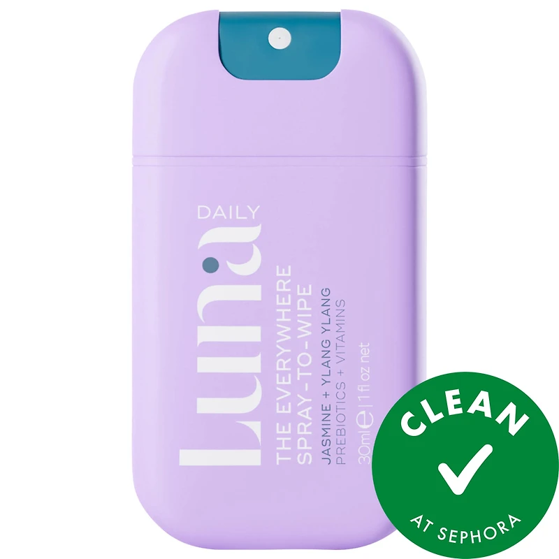The Everywhere Spray-To-Wipe - pH balancing with Prebiotics + Vitamins C+E for All Skin
