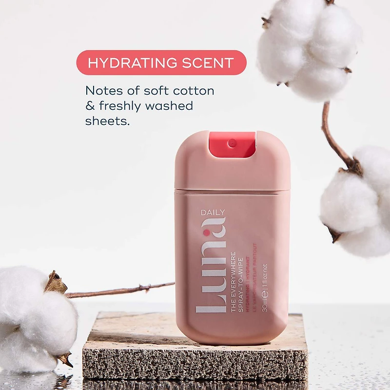 The Everywhere Spray-To-Wipe - Hydrating with Prebiotics, Vitamins and Omegas for Dry Skin