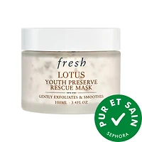 Masque de secours exfoliant Lotus Youth Preserve