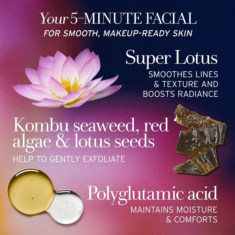 Masque de secours exfoliant Lotus Youth Preserve