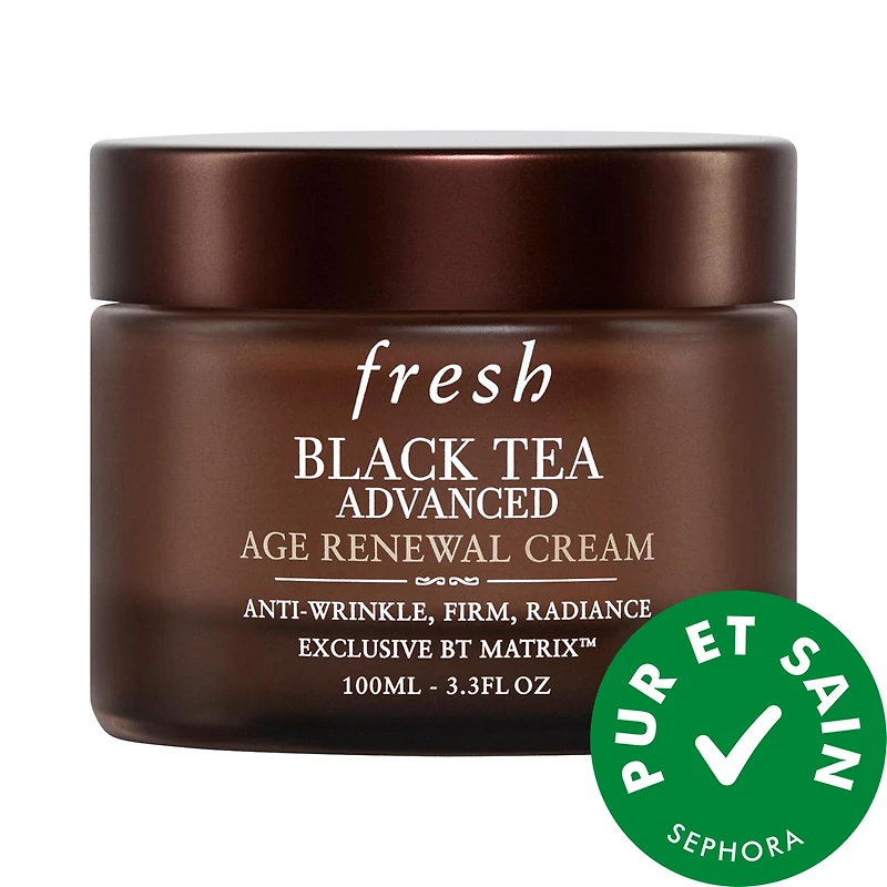 Hydratant antiâge au thé noir avec alternative rétinol BT Matrix