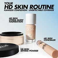 Fond de teint hydratant HD Skin Hydra Glow avec acide hyaluronique